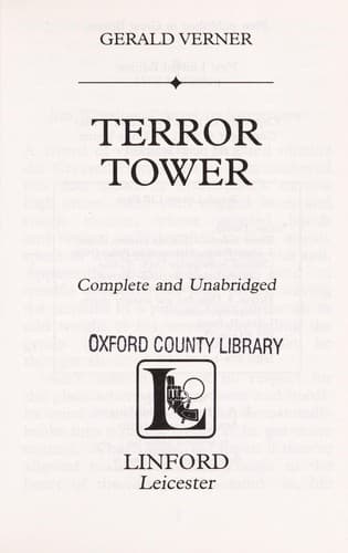 Tapa de Terror tower