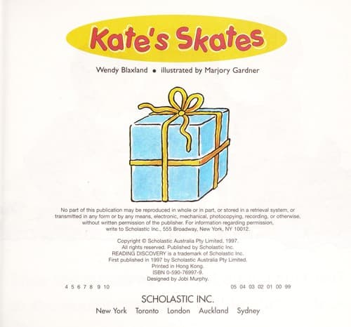 Tapa de Kate's skates