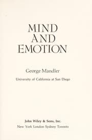 Tapa de Mind and emotion