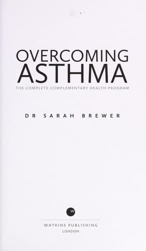 Tapa de Overcoming asthma