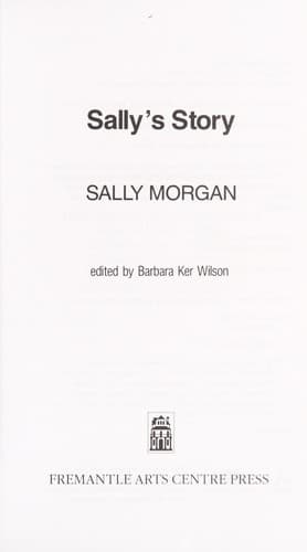 Tapa de Sally's Story