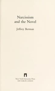 Tapa de Narcissism and the novel