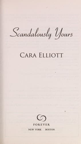 Tapa de Scandalously yours