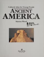 Tapa de Cultural Atlas of Ancient America (Cultural Atlas)
