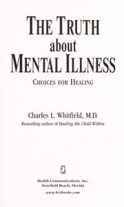 Tapa de The truth about mental illness
