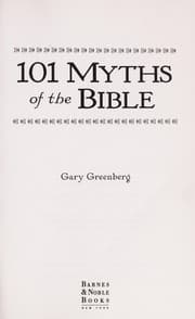 Tapa de 101 myths of the Bible
