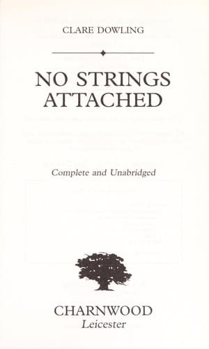 Tapa de No strings attached