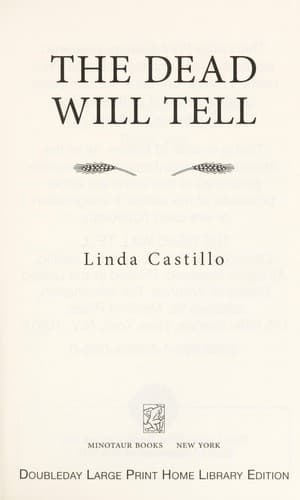 Tapa de The dead will tell
