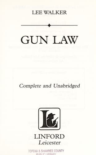 Tapa de Gun law