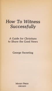 Tapa de How to witness successfully