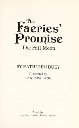 Tapa de The Full Moon (The Faeries' Promies #4)