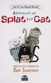 Tapa de Adventures of Splat the Cat