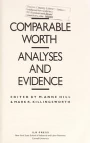 Tapa de Comparable worth