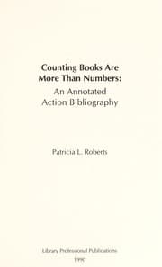Tapa de Counting books are more than numbers