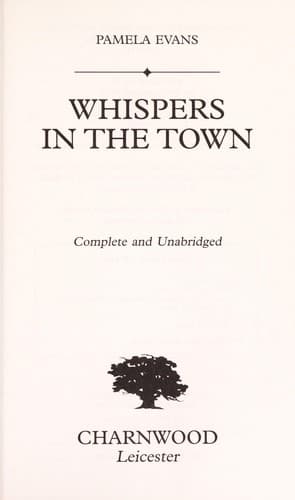 Tapa de Whispers in the town