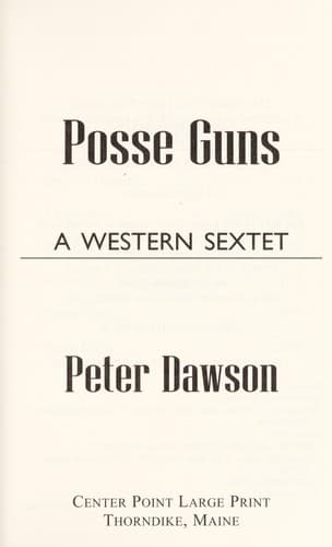Tapa de Posse guns