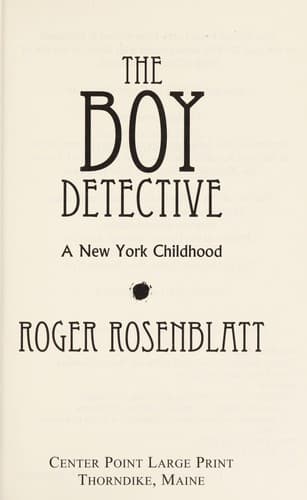 Tapa de The boy detective