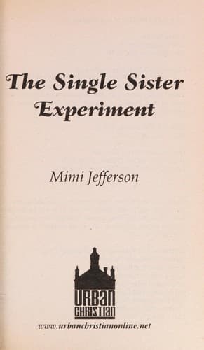 Tapa de The single sister experiment