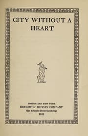 Tapa de City without a heart