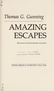 Tapa de Amazing escapes