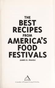 Tapa de The best recipes from America's food festivals