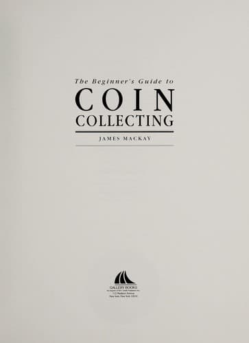 Tapa de Beginner's Guide to Coin Collecting