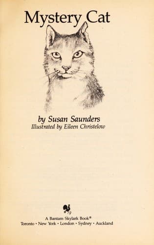 Tapa de Mystery cat
