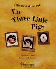 Tapa de The three little pigs