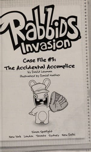 Tapa de The accidental accomplice