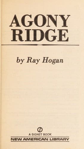 Tapa de Agony Ridge