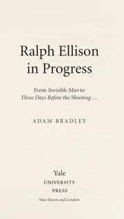 Tapa de Ralph Ellison in progress