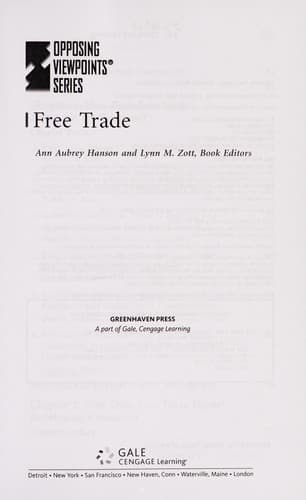 Tapa de Free trade