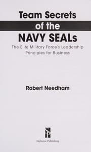 Tapa de Team secrets of the Navy SEALs