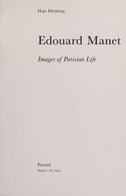 Tapa de Edouard Manet