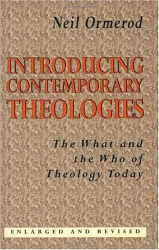 Tapa de Introducing contemporary theologies