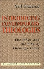 Tapa de Introducing contemporary theologies