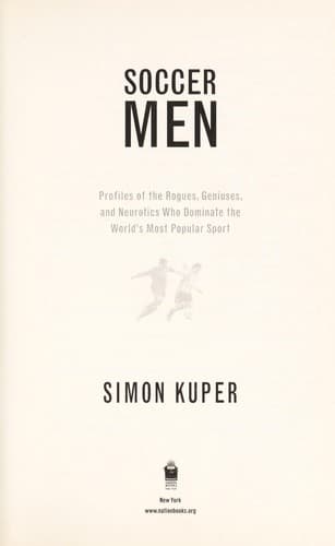 Tapa de Soccer men