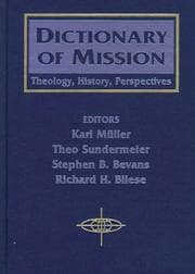 Tapa de Dictionary of mission