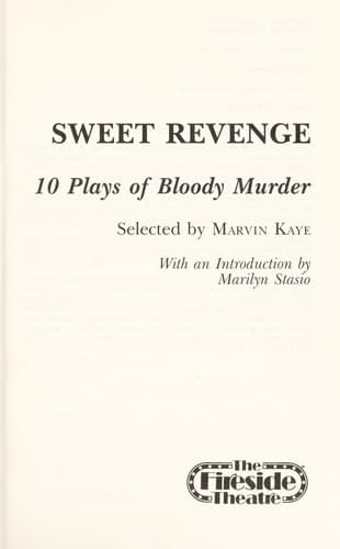 Tapa de Sweet revenge