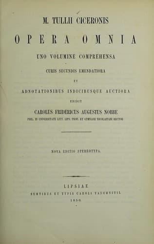 Tapa de Opera omnia