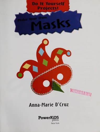 Tapa de Make your own masks