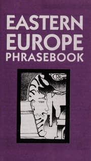 Tapa de Eastern Europe phrasebook