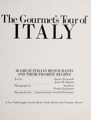 Tapa de The gourmet's tour of Italy