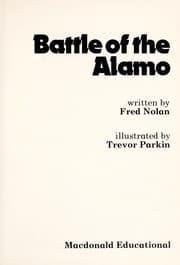 Tapa de Battle of the Alamo