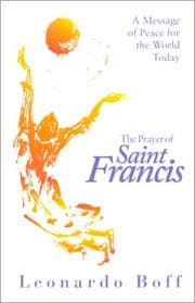 Tapa de The prayer of Saint Francis