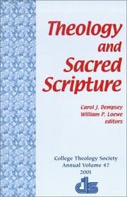 Tapa de Theology and sacred scripture