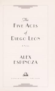 Tapa de The five acts of Diego Leon