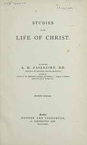 Tapa de Studies in the Life of Christ