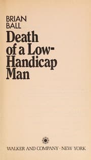 Tapa de Death of a Low Handicap Man (Walker British Mystery)