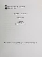 Tapa de Property law